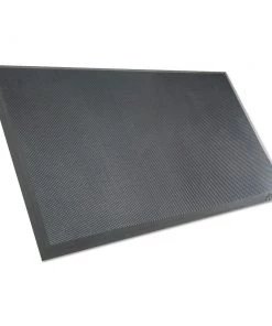 Alera ALEAE23AFM AdaptivErgo 24 In. X 36 In. Anti-Fatigue Mat - Black