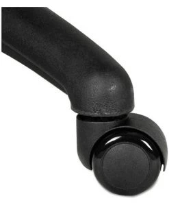 Alera ALECASTERST2 Dual Wheel B Stem 2 In. Hooded Casters - Black (5/Set)