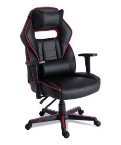 Alera BT51593GY Racing Style Ergonomic Gaming Chair - Black/Gray