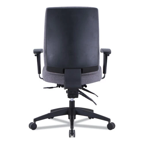 Alera HPT4241 Wrigley Series 24/7 High Performance Mid-Back Multifunction Task Chair - Gray - Image 3
