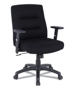 Alera 12010-03B Kesson Series 300 Lbs. Petite Capacity Office Chair - Black
