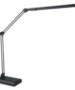 Alera ALELED908B 21.5 In. Adjustable LED Desk Lamp - Black