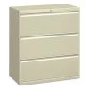 Alera ALELF3041PY Three-Drawer Lateral File Cabinet - Putty