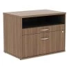 Alera ALELS583020WA Open Office Series Low 29.5 In. X19.13 In. X 22.88 In. File Cabinet Credenza - Walnut