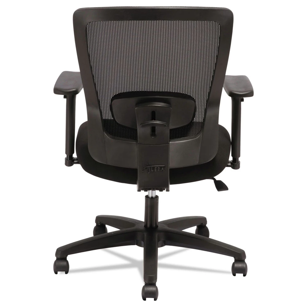 Alera ALENV42B14 Envy Series Mesh Mid-Back Swivel/tilt Chair, Black - Image 2