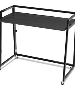 Alera ALEQAD4232EB Quick Assemble 41.3 In. X 19.9 In. X 36.7 In. Computer Workstation - Espresso/Black