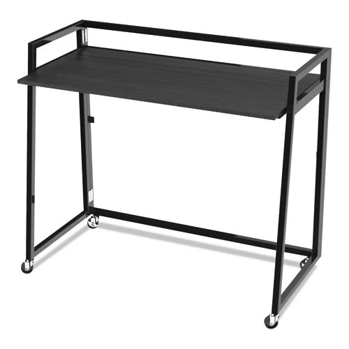 Alera ALEQAD4232EB Quick Assemble 41.3 In. X 19.9 In. X 36.7 In. Computer Workstation - Espresso/Black