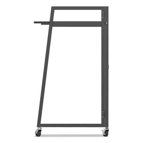 Alera ALEQAD4232EB Quick Assemble 41.3 In. X 19.9 In. X 36.7 In. Computer Workstation - Espresso/Black - Image 2