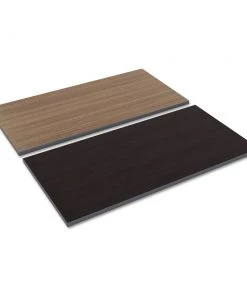 Alera ALETT4824EW Reversible 47-5/8 In. X 23-5/8 In. Rectangular Laminate Table Top - Espresso/Walnut