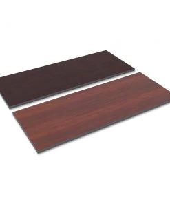 Alera ALETT6024CM Reversible 59-1/2 In. X 23-5/8 In. Rectangular Laminate Table Top - Medium Cherry/Mahogany