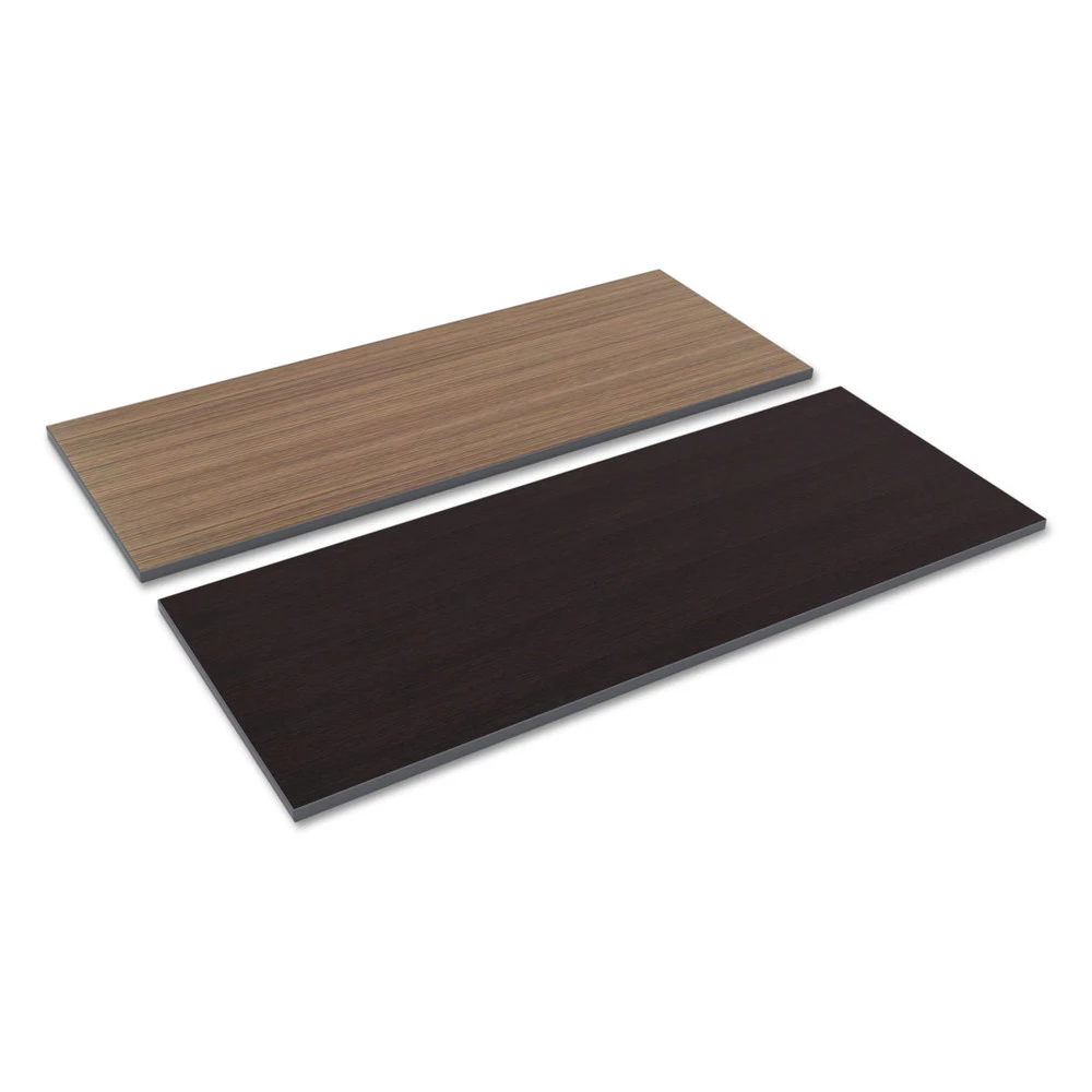 Alera ALETT6024EW Reversible 59-3/8 In. X 23-5/8 In. Rectangular Laminate Table Top - Espresso/Walnut