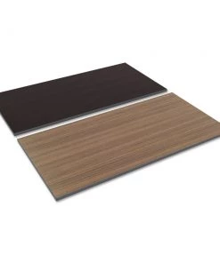 Alera ALETT6030EW Reversible 59-3/8 In. X 29-1/2 In. Rectangular Laminate Table Top - Espresso/Walnut