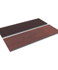 Alera ALETT7224CM Reversible 71-1/2 In. X 23-5/8 In. Rectangular Laminate Table Top - Medium Cherry/Mahogany