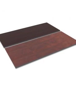 Alera ALETT7230CM Reversible 71-1/2 In. X 29-1/2 In. Rectangular Laminate Table Top - Medium Cherry/Mahogany