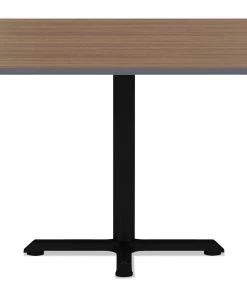Alera ALETTSQ36EW Reversible 35-3/8 In. X 35-3/8 In. Square Laminate Table Top - Espresso/Walnut