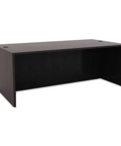 Alera ALEVA217236ES Valencia Series 71 In. X 35-1/2 In. X 29-1/2 In. Straight Front Desk Shell - Espresso