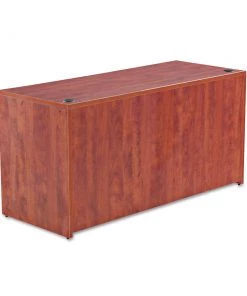 Alera ALEVA256024MC 59.13 In. X 23.63 In. X 29.5 In. Valencia Series Credenza Shell - Medium Cherry
