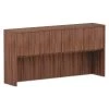 Alera VA287215WA Valencia Series 70.63 In. X 15 In. X 35.38 In. 3-Compartment Hutch - Modern Walnut