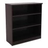 Alera ALEVA634432ES Valencia Series 31-3/4 In. X 14 In. X 39-3/8 In. Three-Shelf Bookcase - Espresso