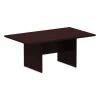 Alera ALEVA717242MY Valencia Series Rectangular Conference Table - Mahogany