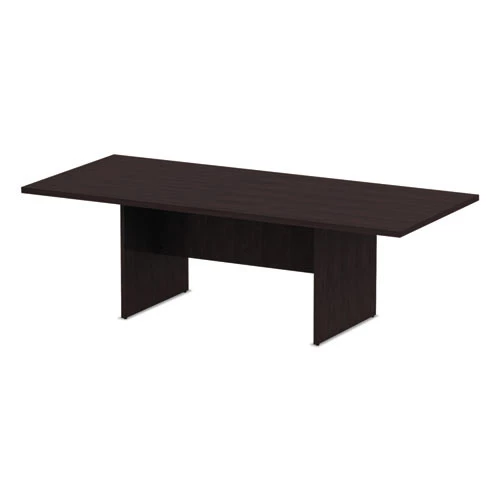 Alera ALEVA719642ES 94-1/2 In. X 41-3/8 In. X 29-1/2 In. Valencia Series Conference Rectangle Table - Espresso