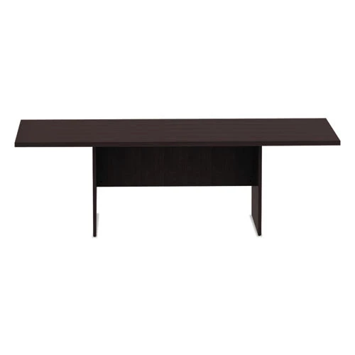 Alera ALEVA719642ES 94-1/2 In. X 41-3/8 In. X 29-1/2 In. Valencia Series Conference Rectangle Table - Espresso - Image 2