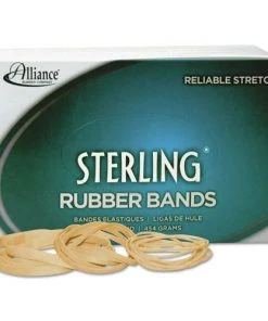 Alliance 24305 Sterling Rubber Bands, Size 30, 0.03 In. Gauge, Crepe, 1 Lb Box, (1500-Piece/Box)
