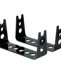 Allsop 31480 Metal Art 4.75 In. X 8.75 In. X 2.5 In. Monitor Stand Risers - Black