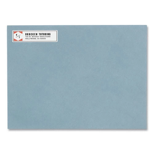 Avery 05167 0.5 In. X 1.75 In. Easy Peel Address Labels With Sure Feed Technology - White (100 Sheets/Box, 80/Sheet) - Image 3