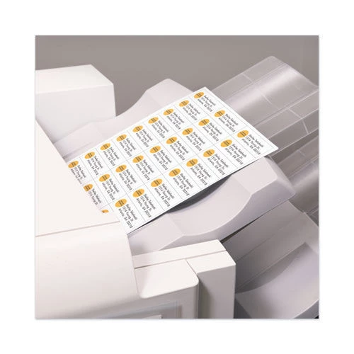 Avery 05332 1 In. X 2.81 In. Copier Mailing Labels - White (33-Piece/Sheet 250 Sheets/Box) - Image 4