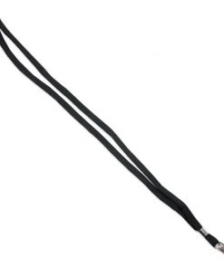 Advantus 75403 Deluxe 36 In. Clip Style Safety Lanyards - Black (24-Piece/Box)