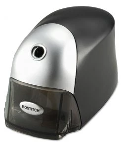 Bostitch EPS8HD-BLK QuietSharp 4 In. X 7.5 In. X 5 In. Corded AC-Powered Executive Electric Pencil Sharpener - Black/Graphite