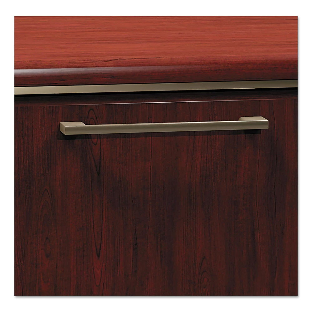 Bush 2960ACSA2-03 Enterprise Collection 60 In. X 28.63 In. X 29.75 In. Double Pedestal Desk - Harvest Cherry - Image 2