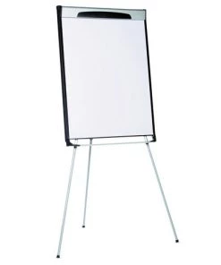 MasterVision EA23066720 39 In. - 72 In. High Tripod Extension Bar Magnetic Dry-Erase Easel - Black/Silver