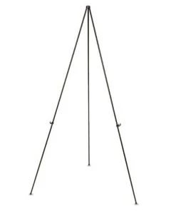 MasterVision FLX04201MV Instant Easel, 61 1/2-in, Black, Steel, Lightweight