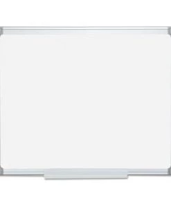 MasterVision MA2100790 Earth Series 96 In. X 48 In. Non-Magnetic Whiteboard - White/Aluminum
