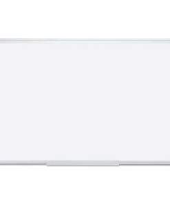 MasterVision MA2707790 Earth Series 72 In. X 48 In. Magnetic Steel Whiteboard - White/Aluminum