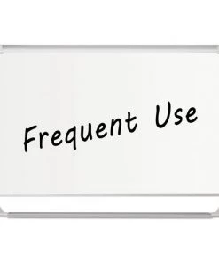 MasterVision MVI030205 MVI Series 36 In. X 24 In. Lacquered Steel Magnetic White Board - White/White