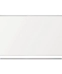 MasterVision MVI270205 Lacquered Steel Magnetic 48 In. X 72 In. Dry Erase Board - Silver/White