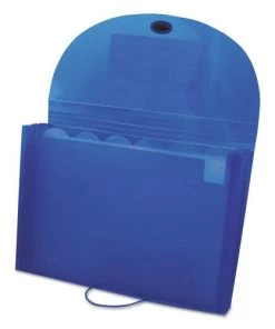 C-Line 48305 1.63 In. Expansion, 7-Sections, Expanding Files - Letter, Blue