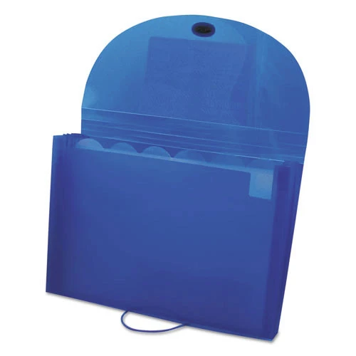 C-Line 48305 1.63 In. Expansion, 7-Sections, Expanding Files - Letter, Blue