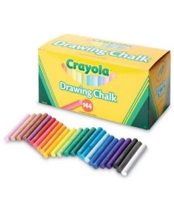 Crayola 510400 Colored Drawing Chalk - Six Each Of 24 Assorted Colors (144 Sticks/Set)