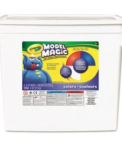 Crayola 574415 2 Lbs. Model Magic Modeling Compound - Blue/Red/White/Yellow (8 Oz/Pack, 4 Packs/Set)