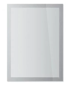 Durable 400023 DURAFRAME SUN 8.5 In. X 11 In. Sign Holder - Silver (2-Piece/Pack)