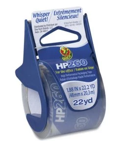 Duck 280065 HP260 1.88 In. X 22.2 Yards Packing Tape With Dispenser - Clear (6 Rolls/Pack)