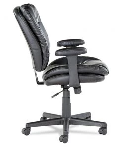 OIF OIFST4819 Executive Swivel/Tilt Chair (Fixed T-Bar Arms/ Black)