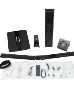 WorkFit By Ergotron 97933085 30 Degree Tilt, Supports 16 Lbs. Monitor Riser For 24 In. Monitors - Black