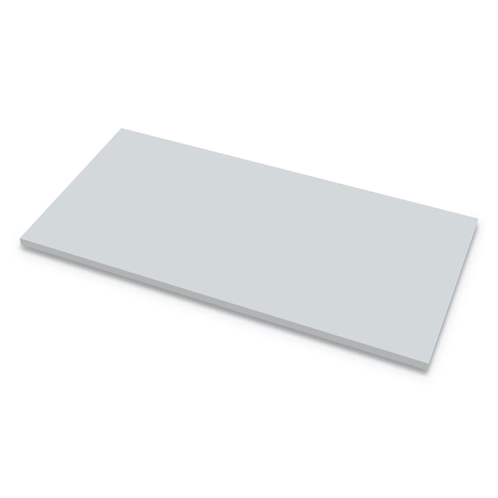 Fellowes Mfg Co. 9649601 Levado 72 In. X 30 In. Laminated Table Top - Gray