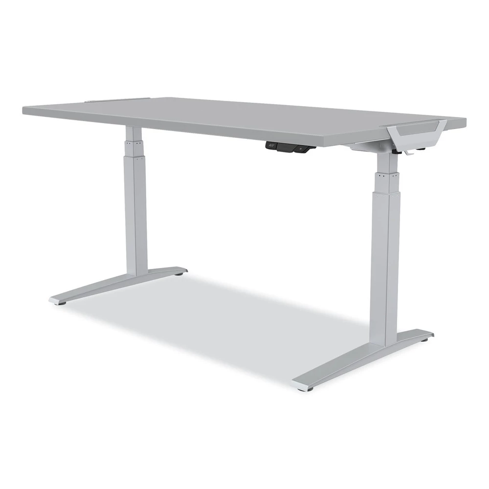 Fellowes Mfg Co. 9649601 Levado 72 In. X 30 In. Laminated Table Top - Gray - Image 3