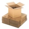 General Supply UFS121212 12 In. Regular Slotted Container (RSC), Cubed Fixed-Depth Shipping Boxes - Brown Kraft (25/Bundle)